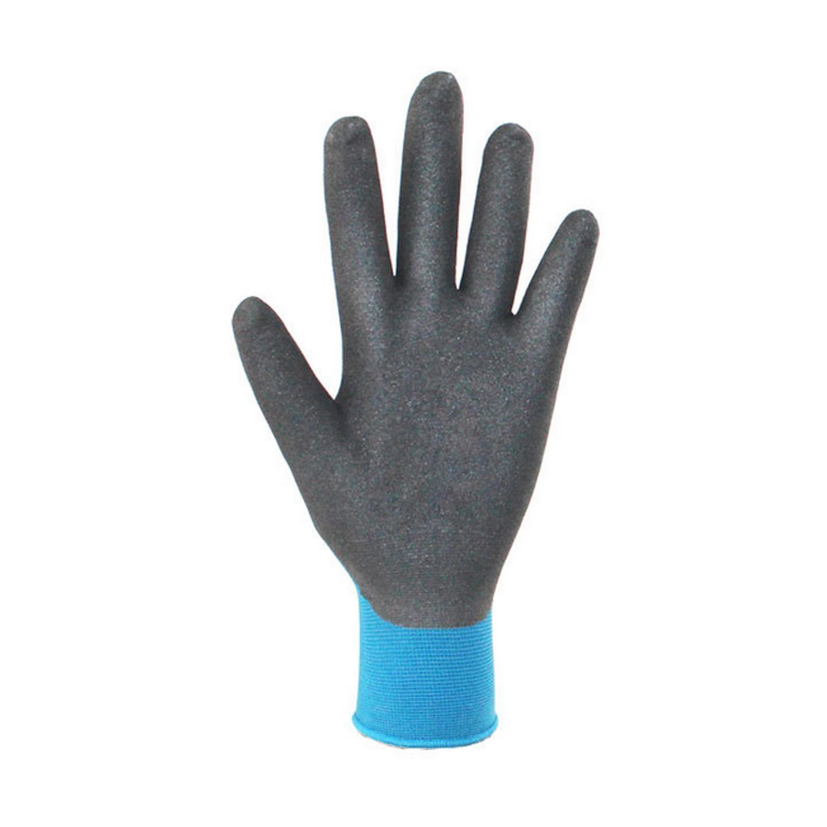 Garden Housework Gloves Waterproof Durable Nylon with Nitrile Sandy Coated Protection Safty Glove