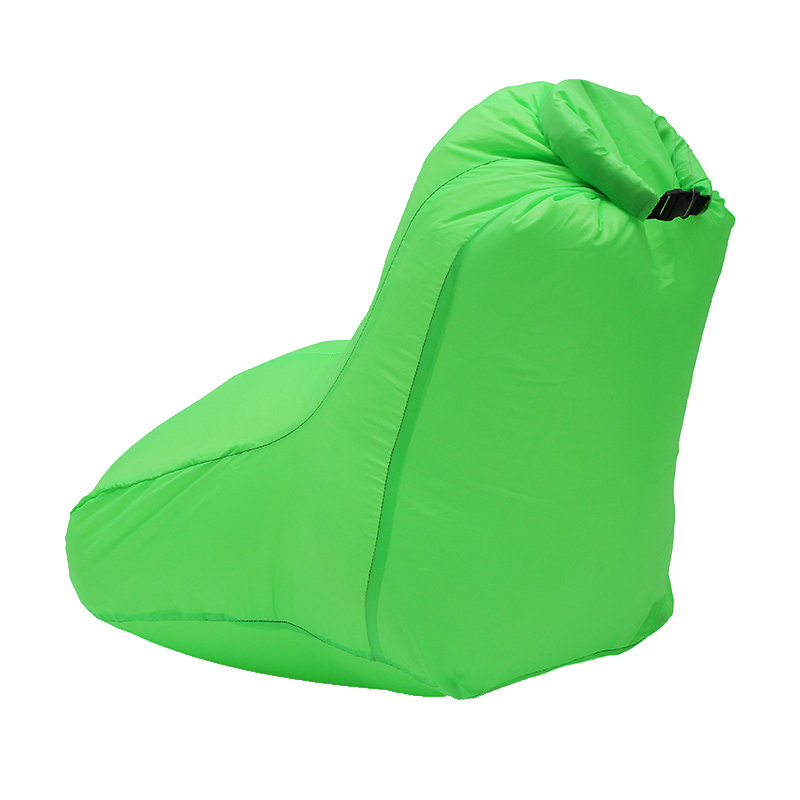 

190T Polyester 120x60x48cm Air Inflatable Chair Furniture Portable Water-resistant Max Load 150kg, Green;black;blue;red