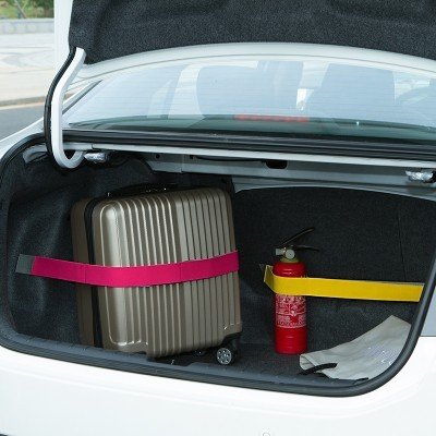 Car Fixed Sundry Car Belt Trunk Organizer Elastic Car-styling Color Strap