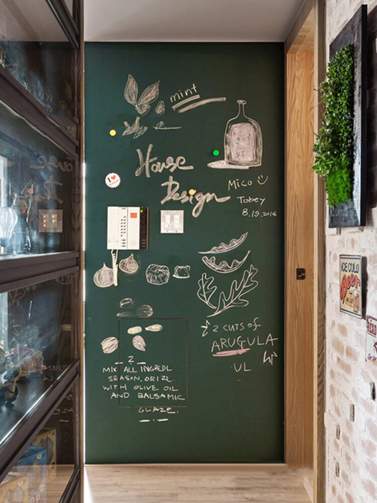 Environmental Friendly Soft Blackboard Sticker Green Board White Board