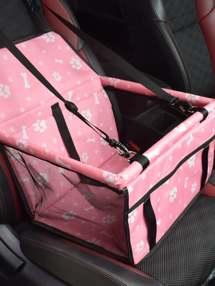 6 Colors Pet Travel Car Front Seat Carrier Vehicle Safety Front Basket Mat Protector
