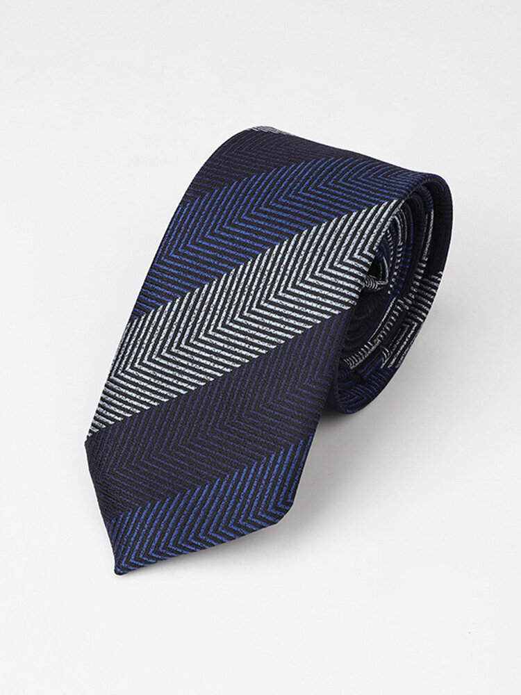 Men's Diverse Tie With Solid Plaid Striped Tie Classic And Fashion Style Ties