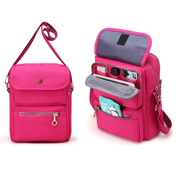 Hot-sale designer Women Nylon Travel Passport Bag Crossbody Travel Bag Useful Shoulder Bag ...