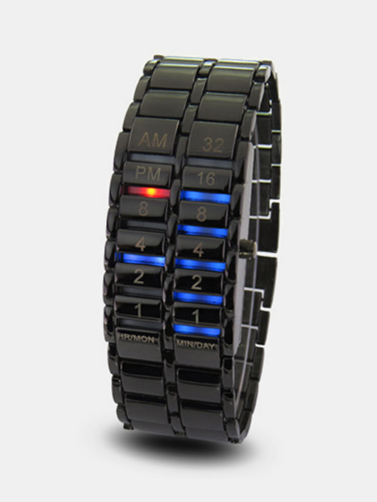 LED Display Luminous Calendar Electronic Digital Watches