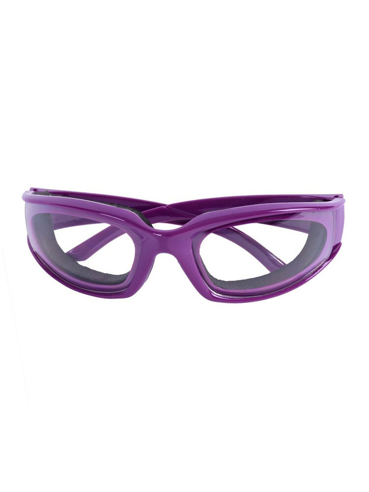 

Women Mens Onion Goggles Barbecue Safety Glasses Eyes Protector Face Shields Cooking Glasses, Purple;black;green