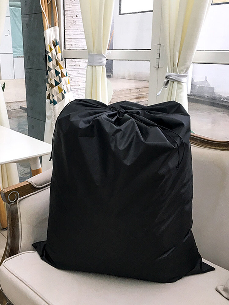 1PC Waterproof Non-woven Dust Storage Drawstring Bag Home Laundry Travel Organizer