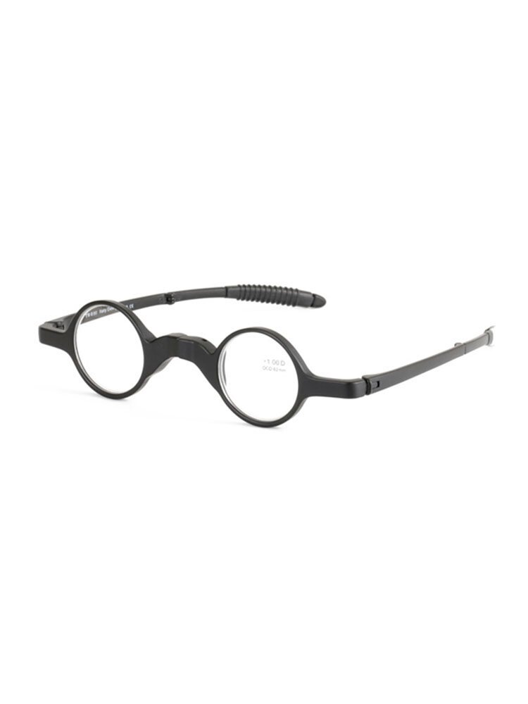 Womens Men Folding Presbyopic Glasses Black Metal Frame Sunglasses Reading Glasses With Glasses Case от Newchic WW