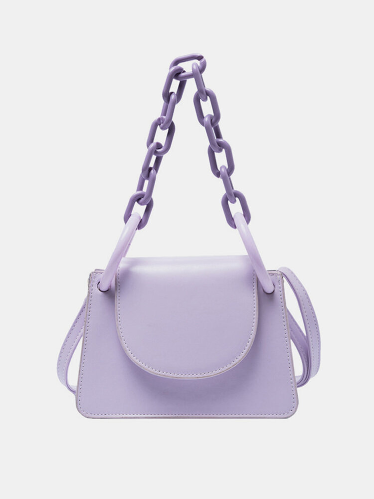 Women Thick Chain Shoulder Bag Handbag Satchel Bag