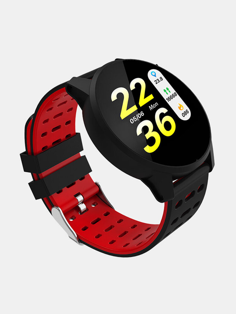 Smart Watch Dinâmico Coração Monitor de Atividade de Oxigênio de Taxa de Pressão Arterial Mostrador Redondo Smart Watch