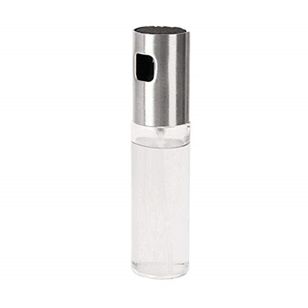 

100ml Stainless Steel Oil Bottle Glass Oil Pot Barbecue Spray Bottle