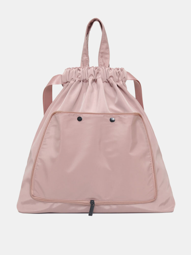 Women Nylon Fashion Multi-Carry Large Capacity Foldable Backpack