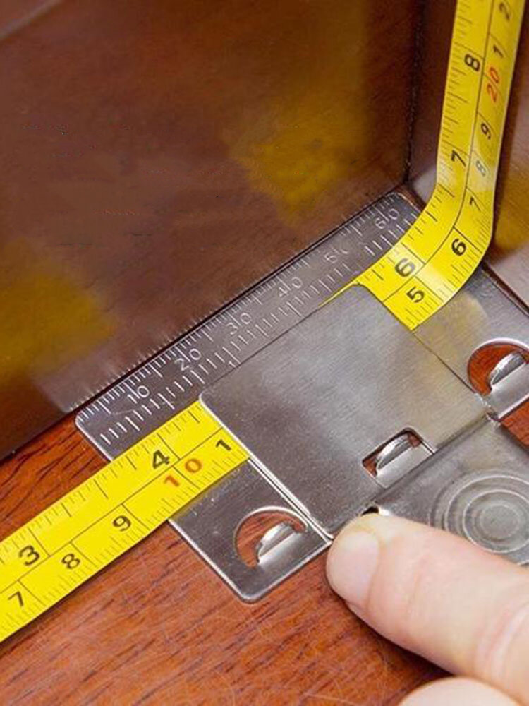 

1 PC Ruler Measuring Clip Horizontal Elevation Measuring Rule Tape Measure Fixing Clip Household Tool