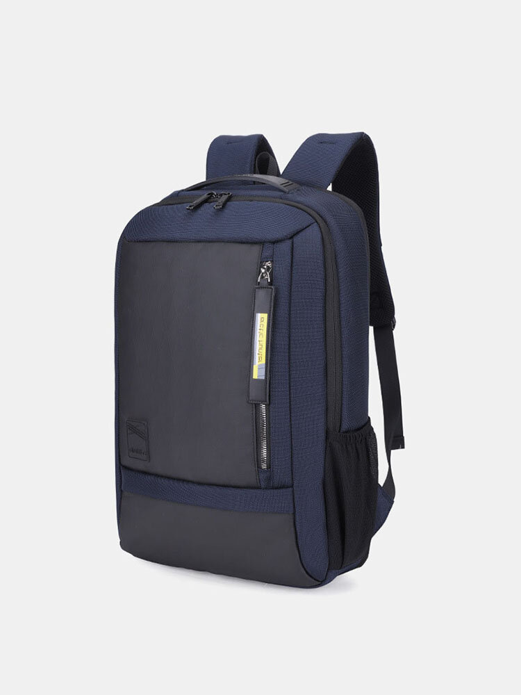 Business Casual Waterproof USB Charging Port Backpack For Men