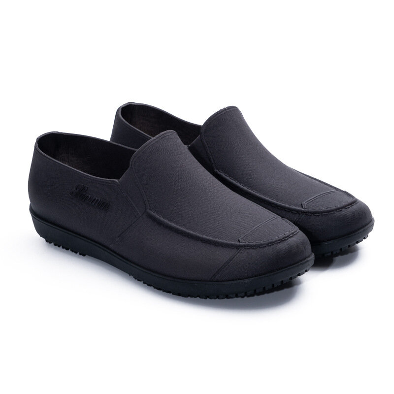 Mens Waterproof Slip Resistant Oil-proof Chef&#039;s Shoes