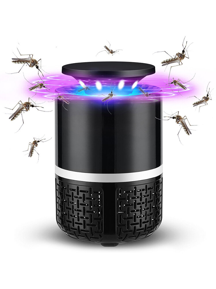 

Anti-Mosquito Lamp Electric Fly Bug Zapper Mosquito Insect Killer Lamp LED Light Trap Lamp Pest Control, White;black