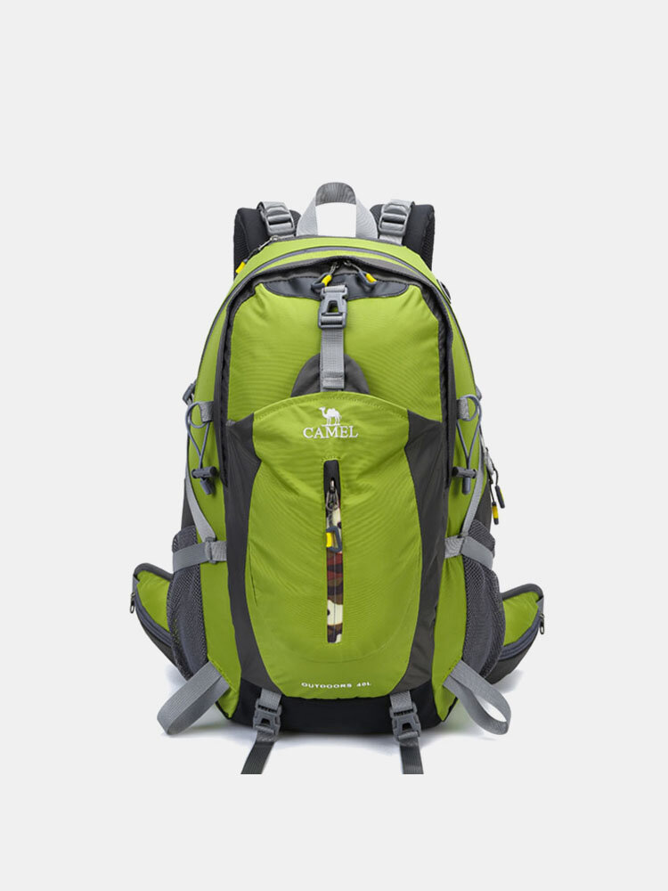 Men 40L Polyester Waterproof Light Weight Large Capacity Sport Hiking Travel Backpack