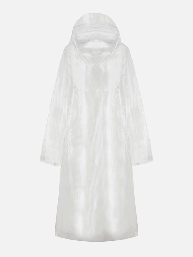 Environmental Protection Fashion Transparent Adult Raincoat Dust suit