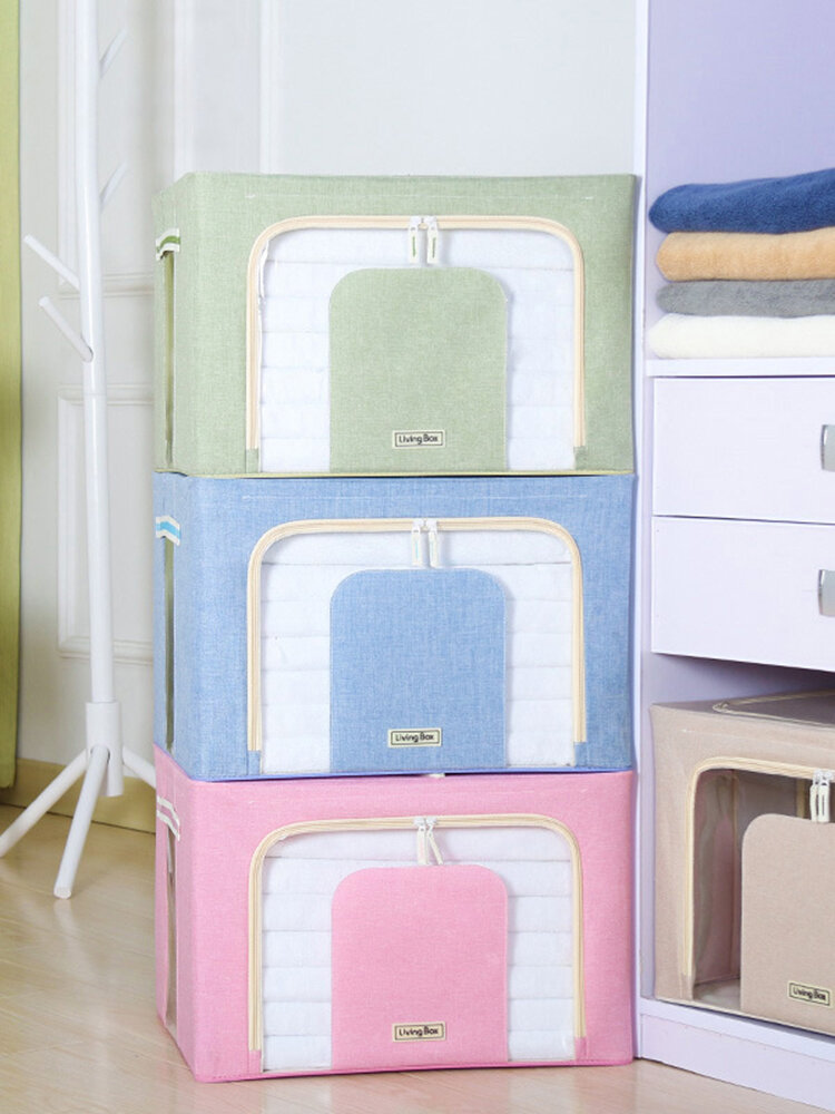 Cationic Fabric Folding Storage Box Odorless Clothing Storage Box