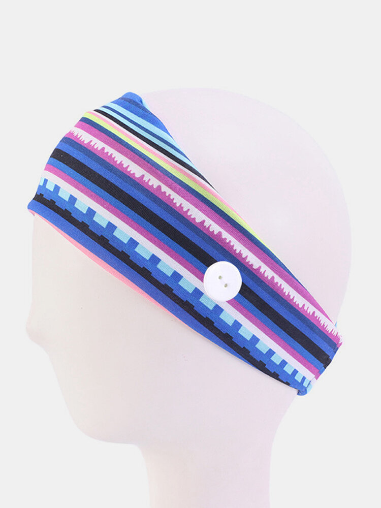 Unisex Outdoor Sports Sweat-absorbent Hairband Yoga Hairband Headband