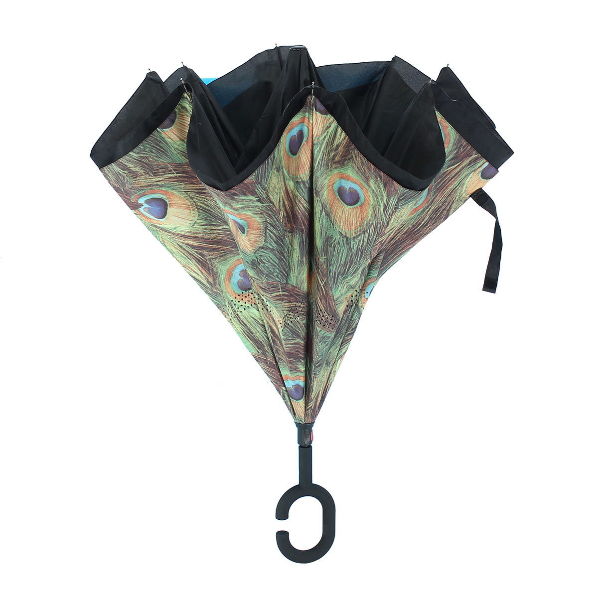 

Creative Reverse Double Layer Foldable Colourful Outdoor Umbrella Damp Proof Wind Rain Sun Umbrella