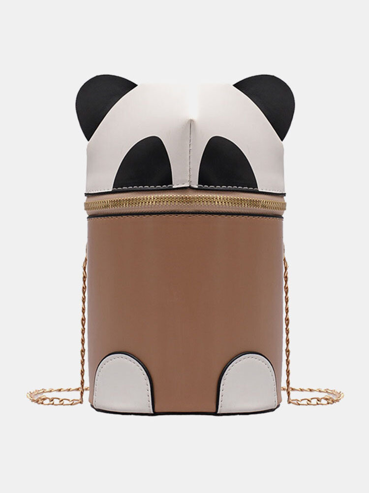 Women Panda Bag Cute Chain Shoulder Bag Crossbody Bag