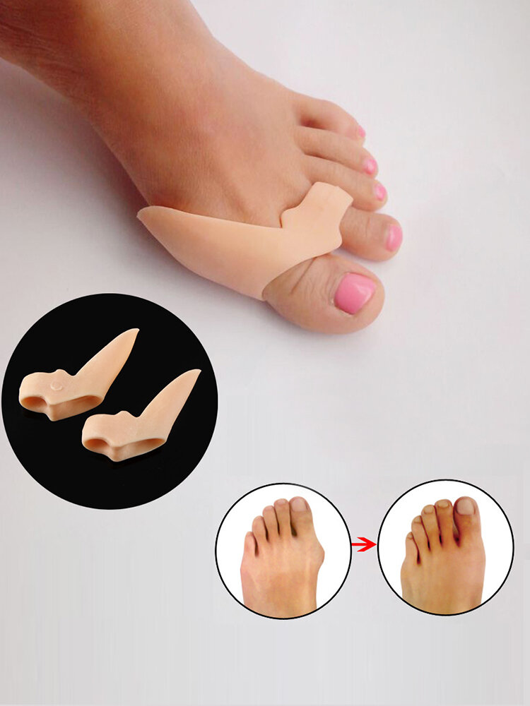 Thumb Valgus Correction Protector Silicone Gel Toe Separator Bunion Adjuster Foot Care