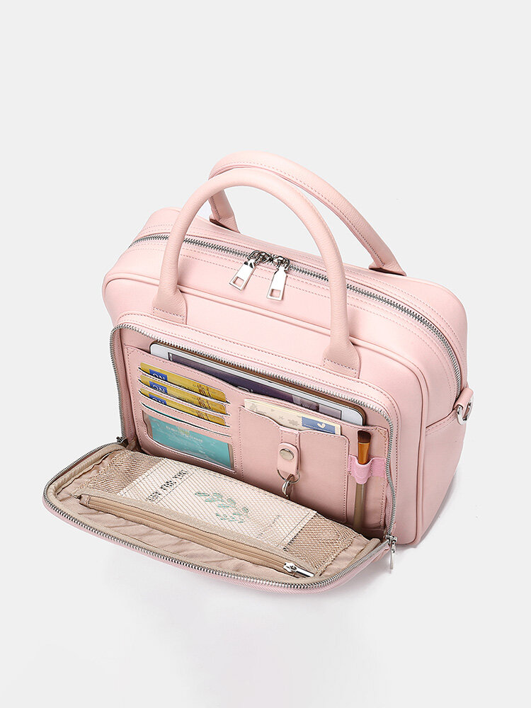 Women Designer Multifunction Multi-pocket Waterproof  Travel Laptop Bag Briefcase Business Handbag Crossbody Bag