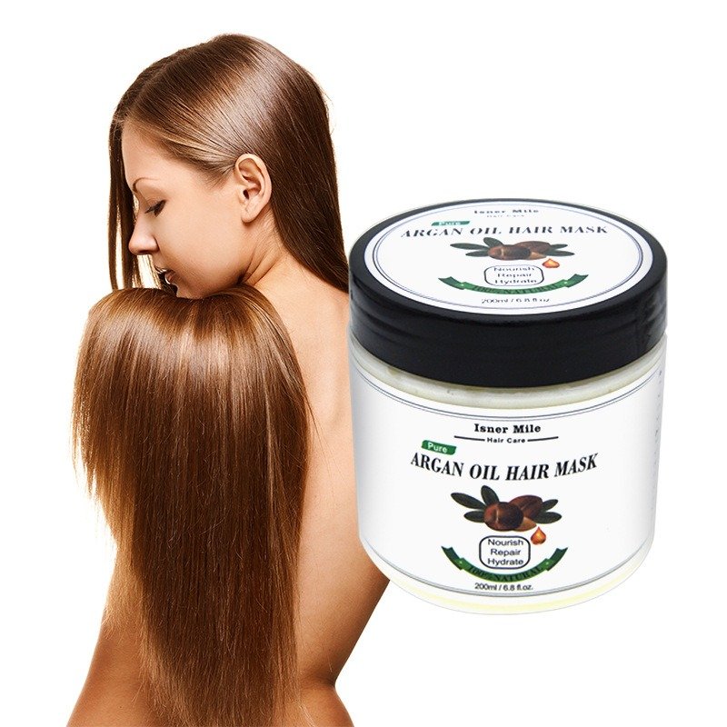 200ml Argan Oil Hair Mask Steam-Free Hair Care Repair Hair Damage Hair Scalp Treatment Hair Care