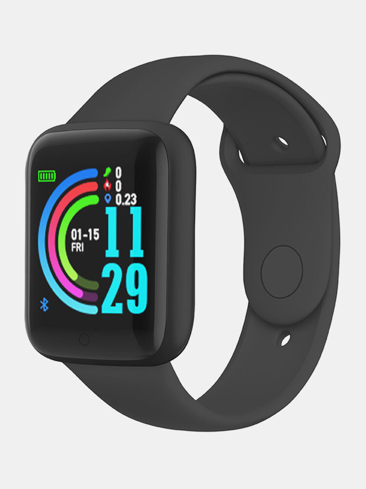 8 couleurs Macaron couleur Smart Sport Bracelet données d'exercice surveillance de la fréquence cardiaque podomètre Bluetooth multifonctionnel Smart Watch