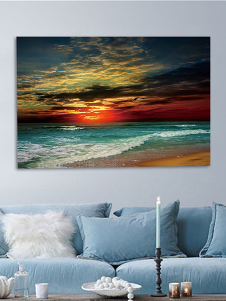 Canvas Print Pic Painting Photo Home Decor Wall Art Large Seascape Beach Framed 