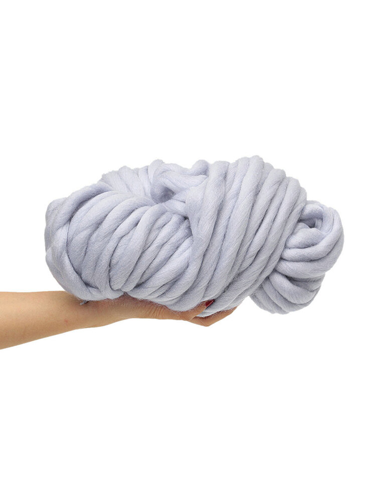 Bulky Arm Knitting Wool Chunky Wool Yarn Super Soft Roving Crocheting DIY UK 