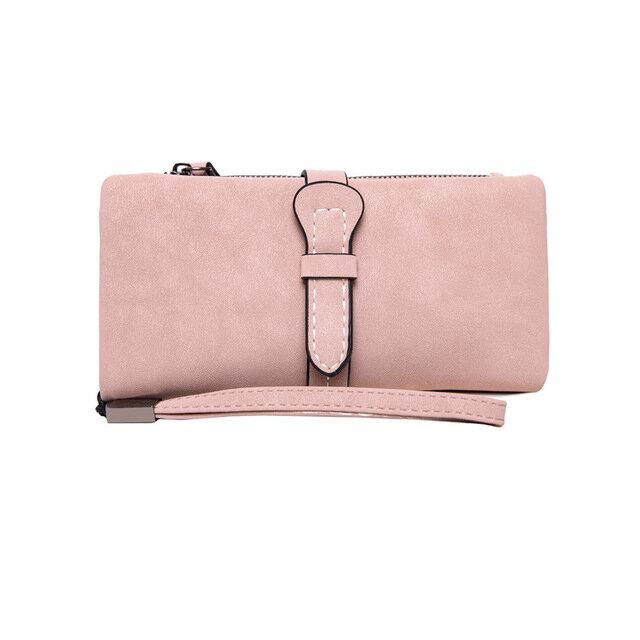 Women Leather Multi-card Long Wallet Clutch Bag 