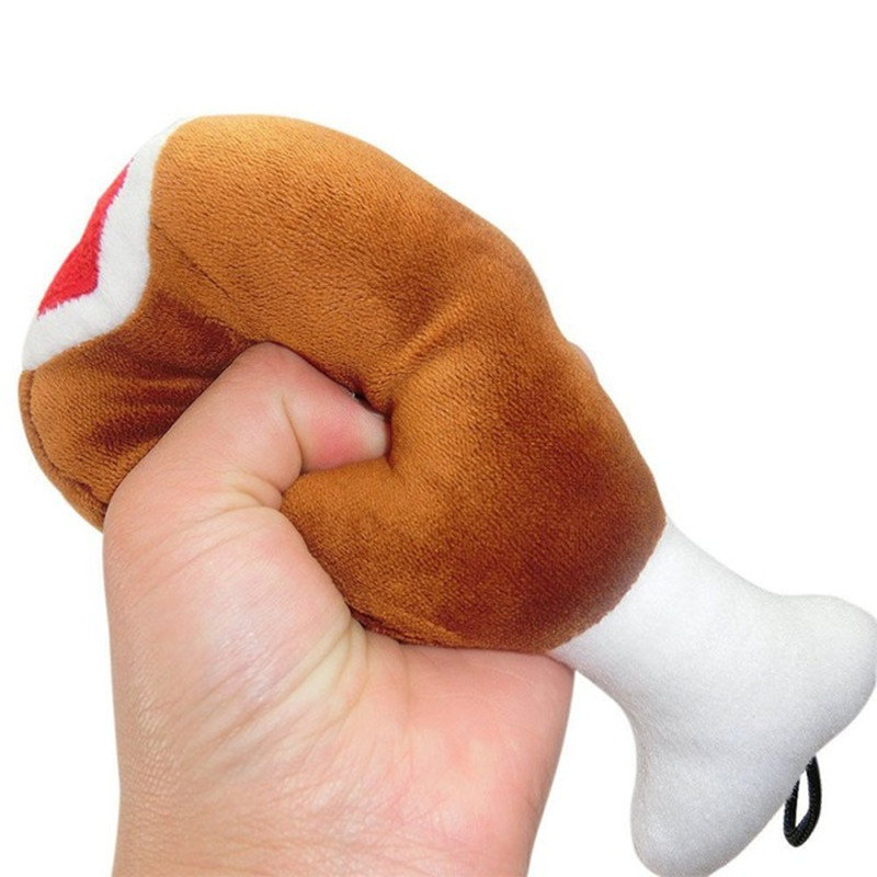 Pets Funny Toy Pets Dogs Toy Chicken Soft Plush Dog Sound Toy