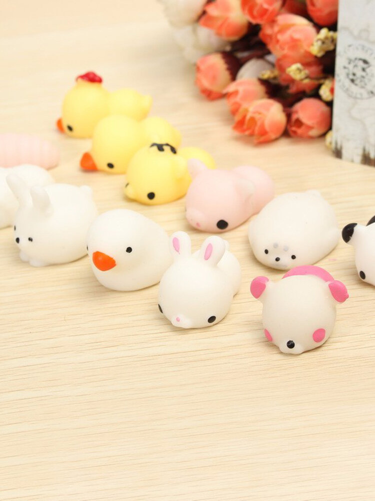 

Mochi Bear Kawaii Squishy Squeeze Cute Healing Toy Collection Stress Reliever Gift Decor