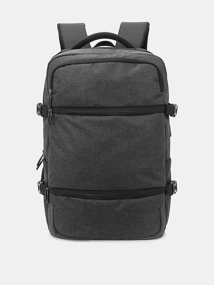 Men Large Capacity Travel Bag USB Charge Backpack