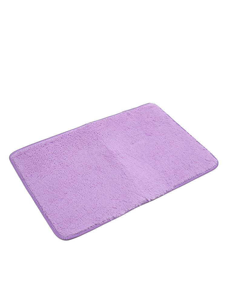 3サイズ紫ふわふわラグ滑り止めシャギーエリア敷物床マットダイニングルーム家の寝室のカーペット