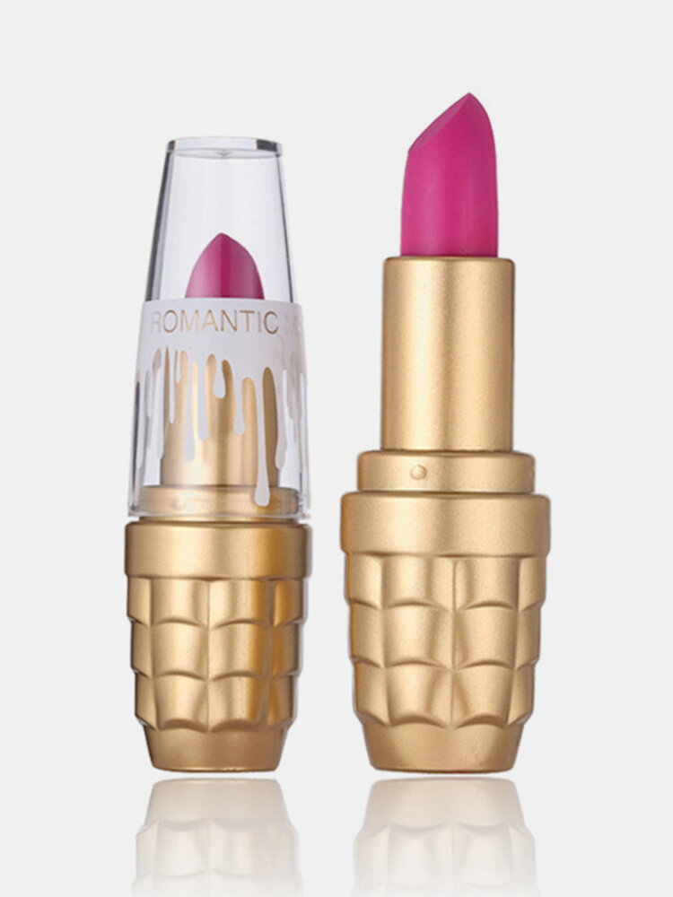 Gold Grenade Matte Lipstick Long-Lasting Lip Stick Waterproof Velvet Lip Makeup Cosmetic