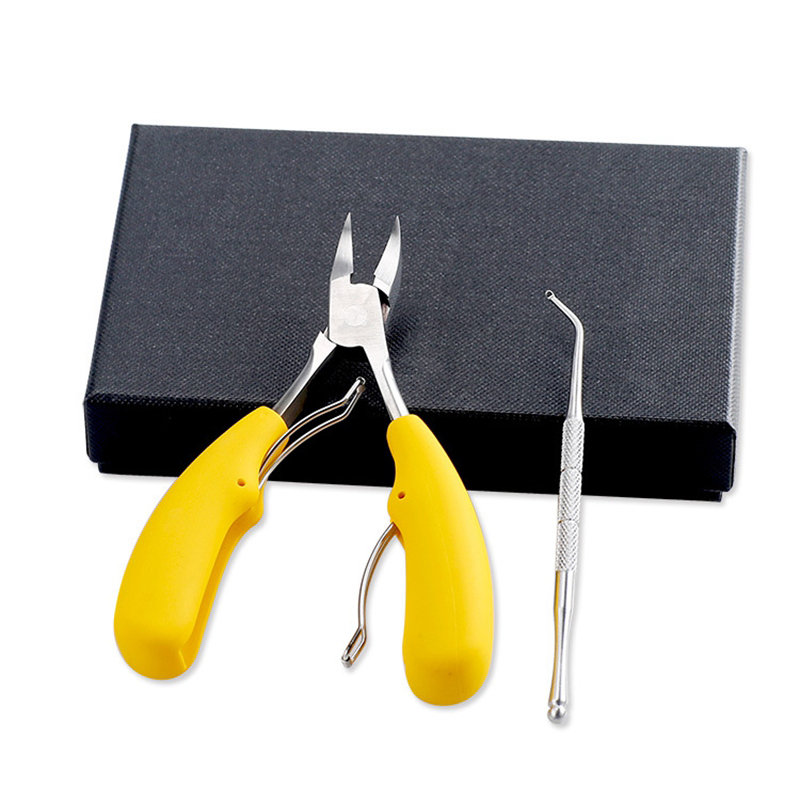 

Ingrown Nail Clipper Set Finger Toe Trimmer Cutters Nail Manicure Tool Nail Scissors Cuticle, Black;yellow;red;blue