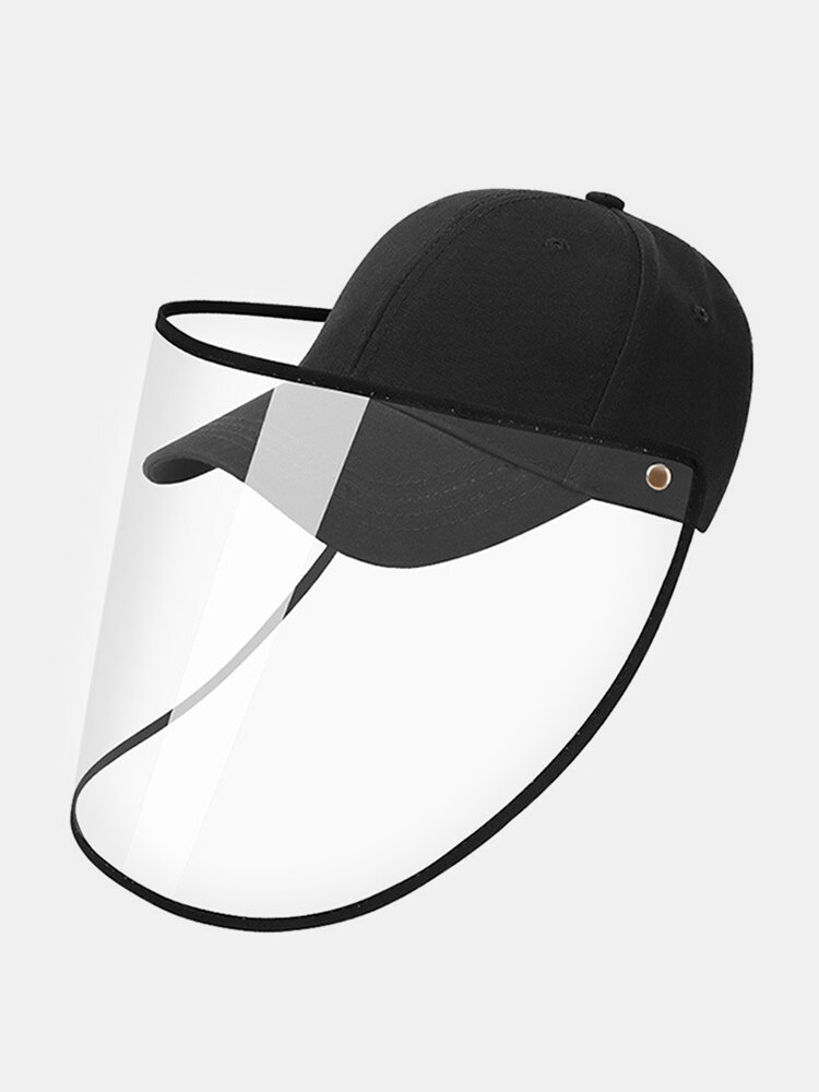 2 In 1 Anti-saliva Pollen Hat + Mask Face Cover Anti Sunlight Windproof Cap Fishing Hat