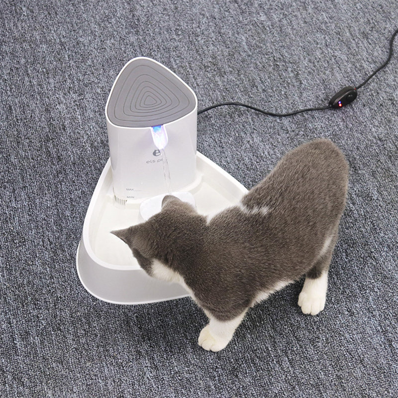 Low Noise Led Auto Pet Water Dispenser Dog Cat Auto Waterer