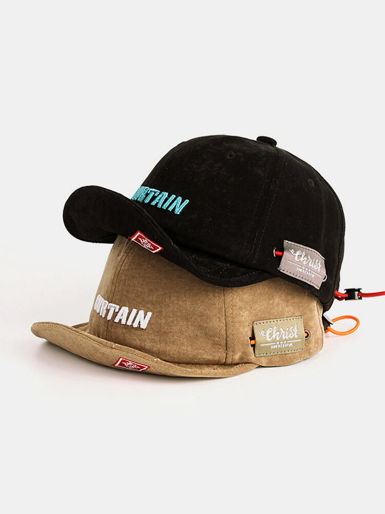Unisex Street Trend Fahsion Hip-hop Style Short Brim Baseball Hat