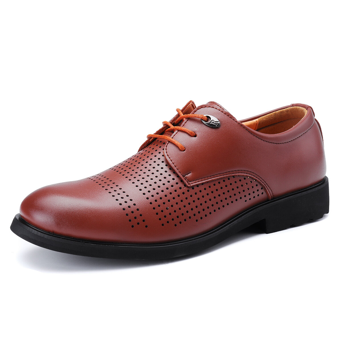 Large Size Men Hollow Out Breathable Business Casual Shoes
