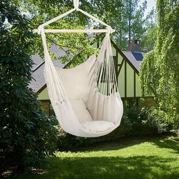 

Garden Portable Travel Camping Hanging Hammock Swing Chair Thicken Outdoor