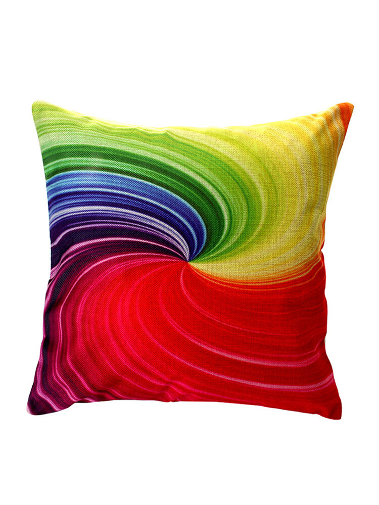 

Gorgeous Color Geometry Pillow Case Home Decor CottonSofa Waist Throw Cushion Cover