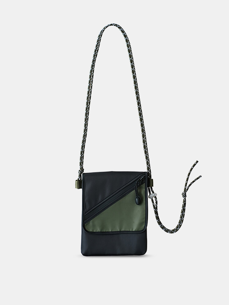 

Stylish Nylon Hippie Bag, Green