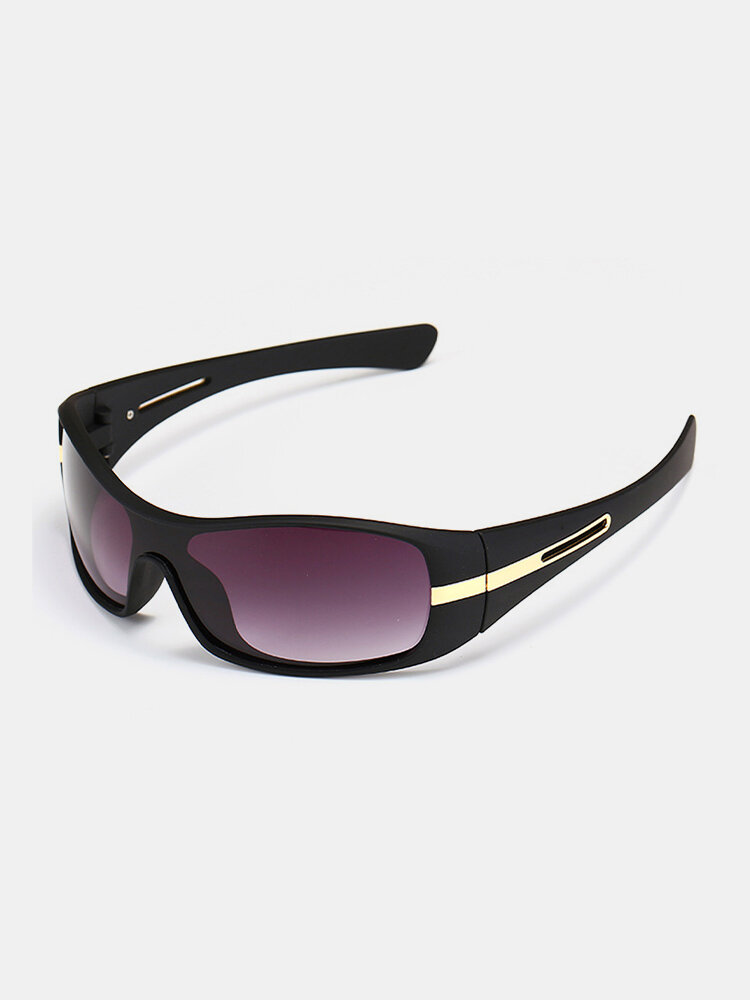 पुरुषों की फैशन आरामदायक आउटडोर राइडिंग UV सुरक्षा स्क्वायर धूप का चश्मा धूप का चश्मा