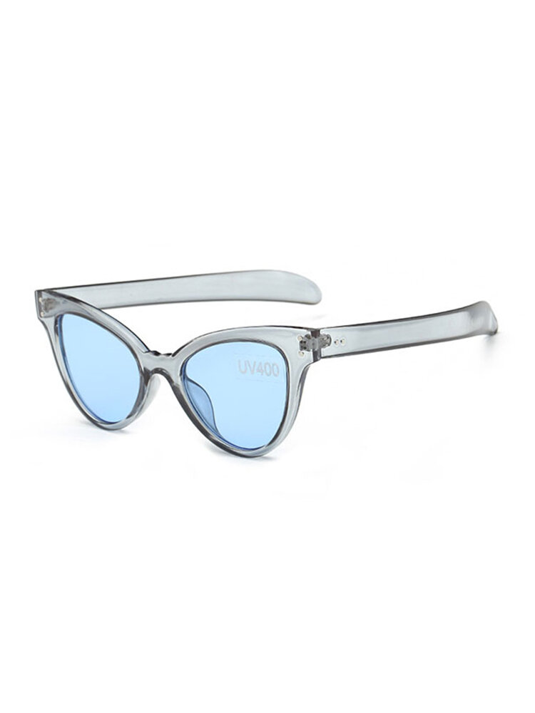 Fashion Women Cat Eye Sunglasses Outdoor Casual Sports Colorful Anti-UV Eyeglasses