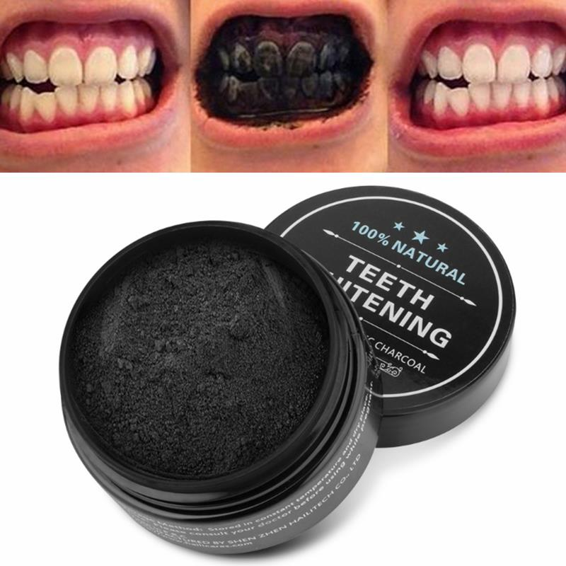 100% Natural Tooth Whitening Powder Activated Bamboo Charcoal Smoke Coffee Tooth Stain Cleaning