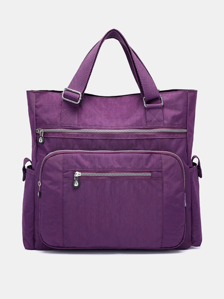 Casual Women Nylon Large Capacity Waterproof Handbag Shoulder Bag 