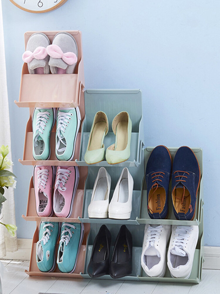 Prateleira de armazenamento de calçados para prateleira de sapatos faça você mesmo